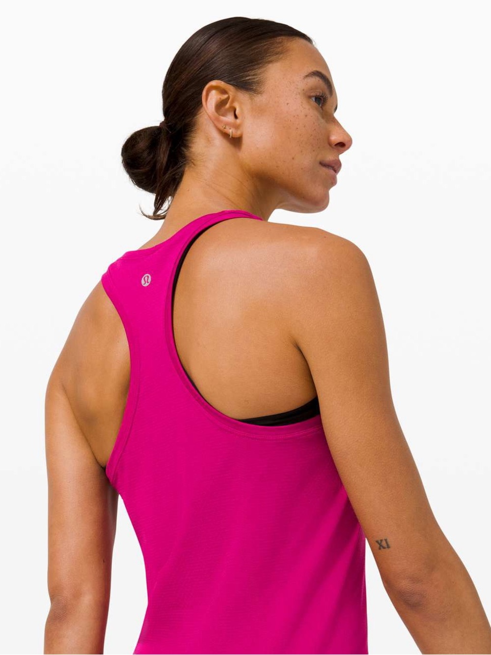 Lululemon Swiftly Tech Razorback Tank in a Raspberry Color - Picture 2 of 3